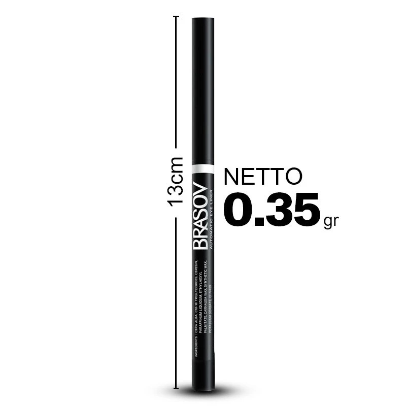 Brasov Automatic Eyeliner Black 0.35gr