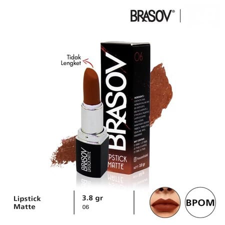 Brasov Lipstick Matte 3.8gr - 06