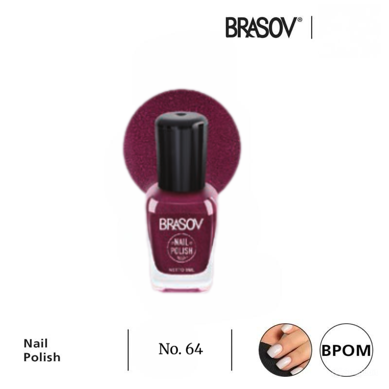 Brasov Nail Polish Mix 8ml (Cat Kuku / Kutek) - 64
