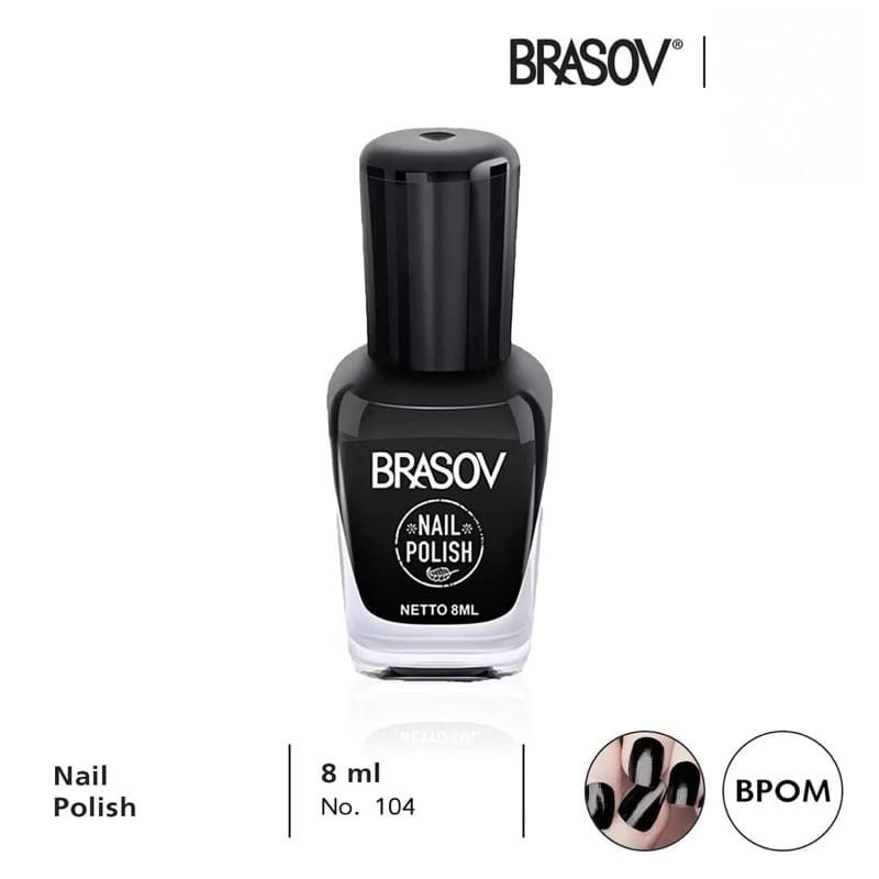 Brasov Nail Polish Mix 8ml (Cat Kuku / Kutek) - 104 Brasov Nail Polish Mix 8ml (Cat Kuku / Kutek) - 104