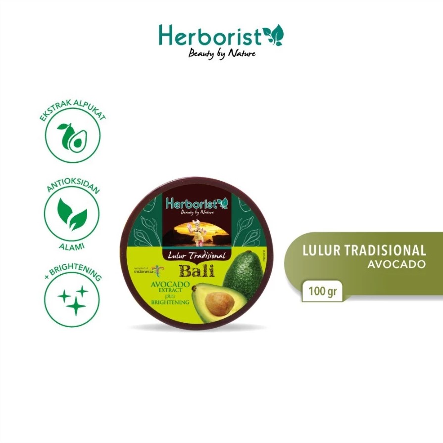 Herborist Lulur Tradisional Bali 100gr - Avocado
