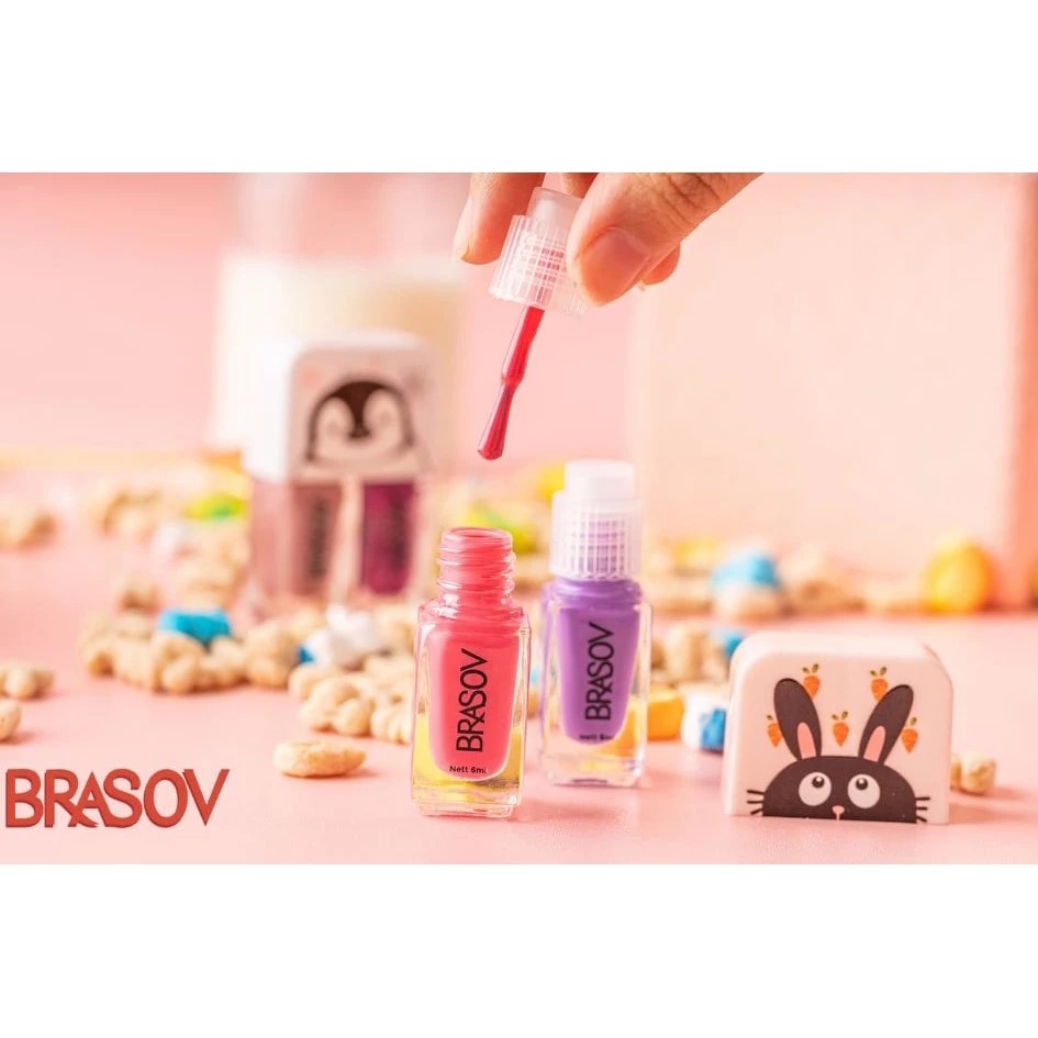 Brasov Nail Polish 2in1 Karakter 69-117 (Cat Kuku / Kutek 2x6ml)