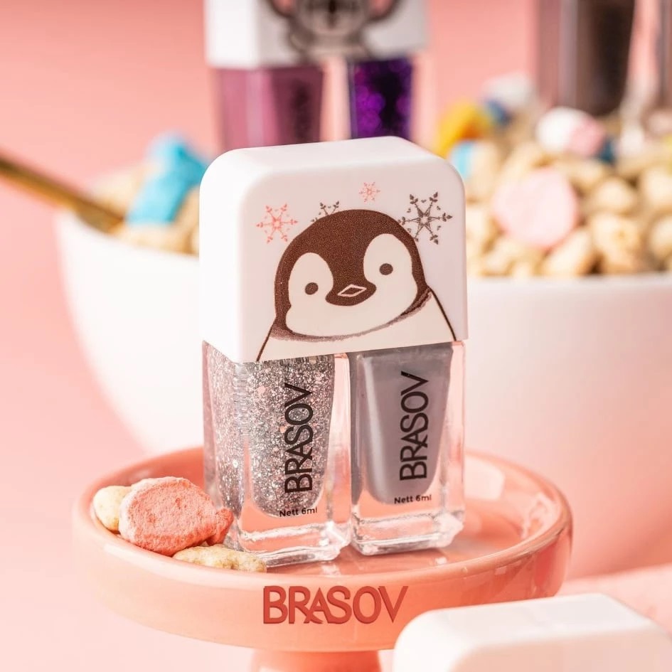 Brasov Nail Polish 2in1 Karakter 54-120 (Cat Kuku / Kutek 2x6ml) Brasov Nail Polish 2in1 Karakter 54-120 (Cat Kuku / Kutek 2x6ml)