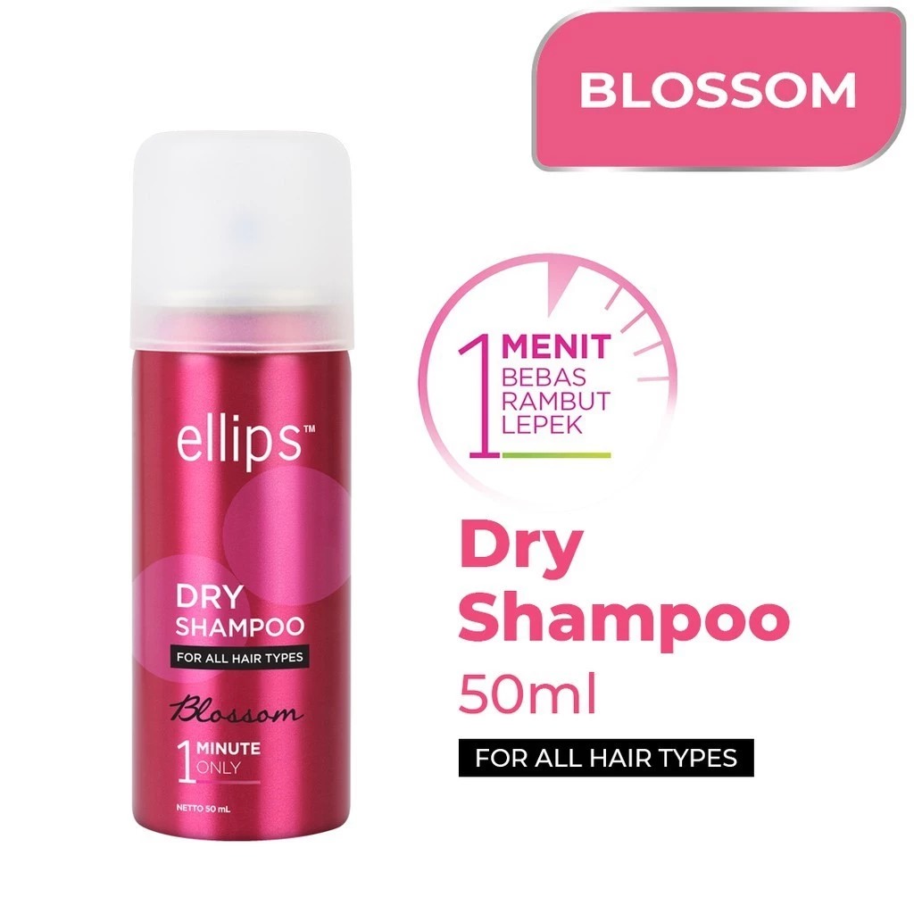 Ellips Dry Shampoo 50ml - Blossom Ellips Dry Shampoo 50ml - Blossom