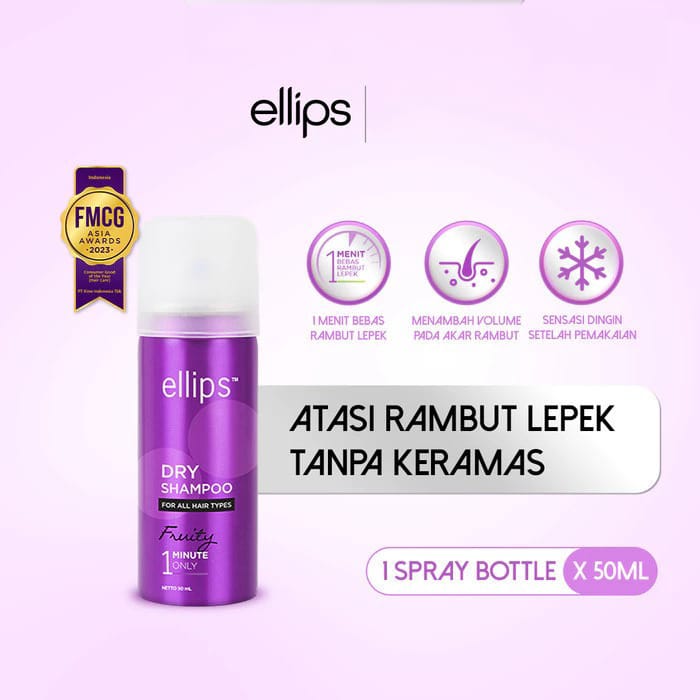 Ellips Dry Shampoo 50ml - Fruity Ellips Dry Shampoo 50ml - Fruity