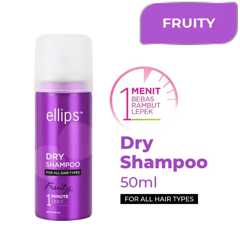 Ellips Dry Shampoo 50ml - Fruity Ellips Dry Shampoo 50ml - Fruity