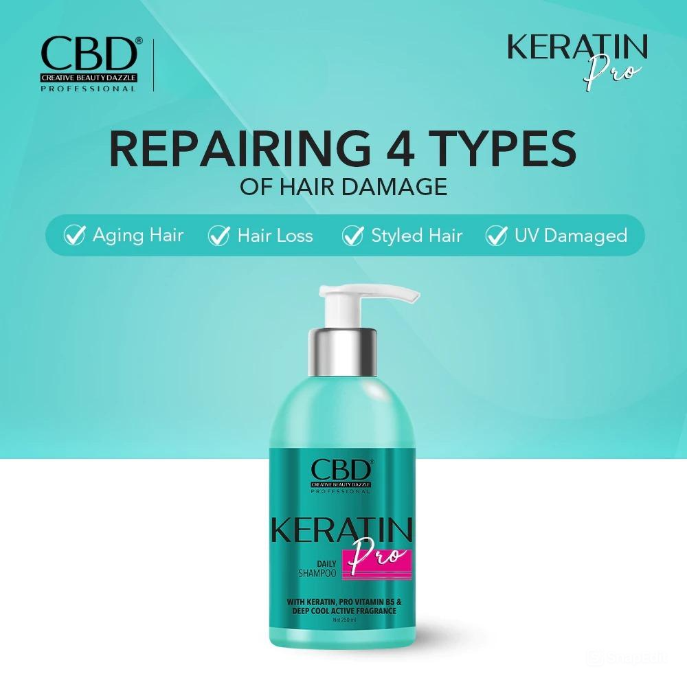 CBD Professional Keratin Pro - Daily Shampoo 250ml