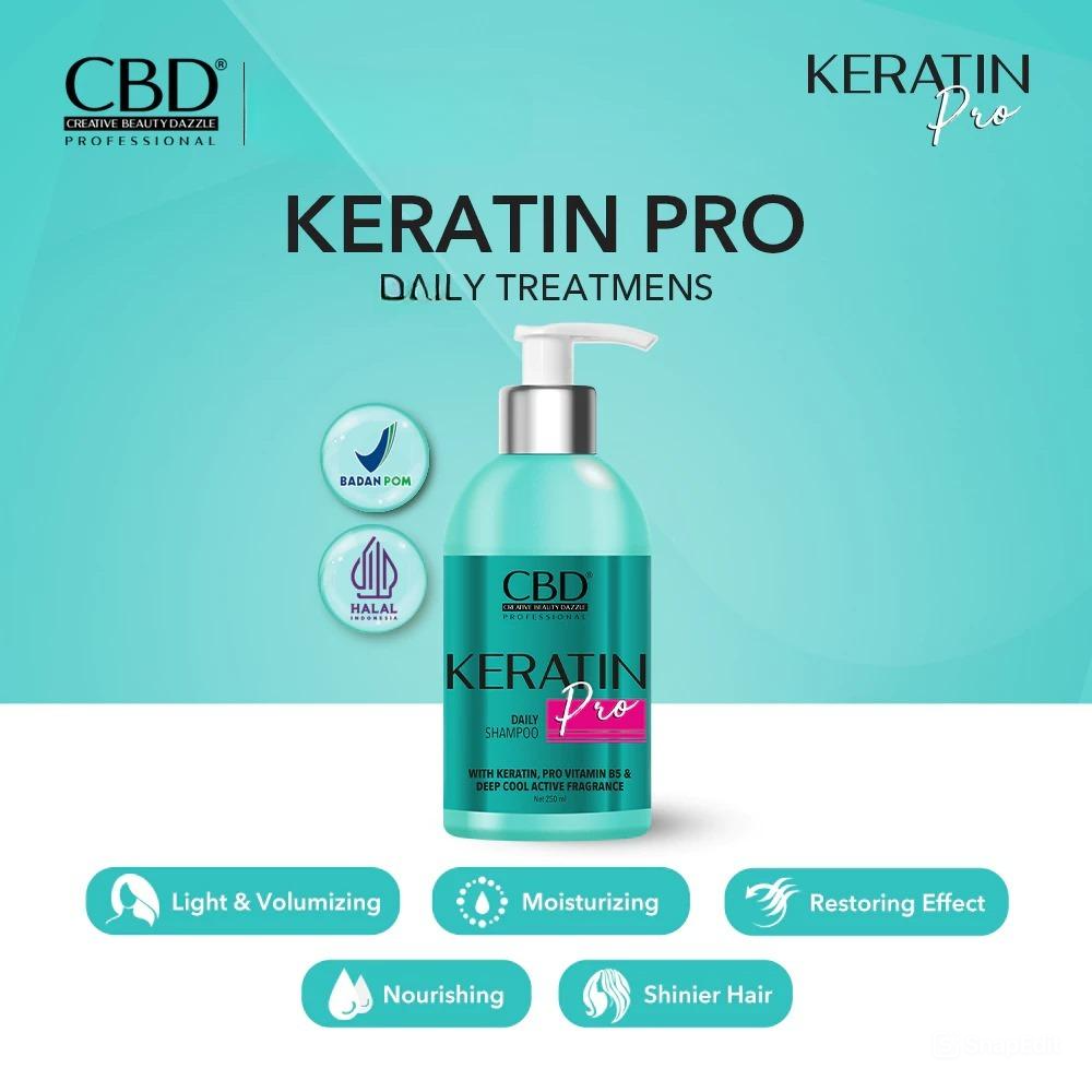 CBD Professional Keratin Pro - Daily Shampoo 250ml