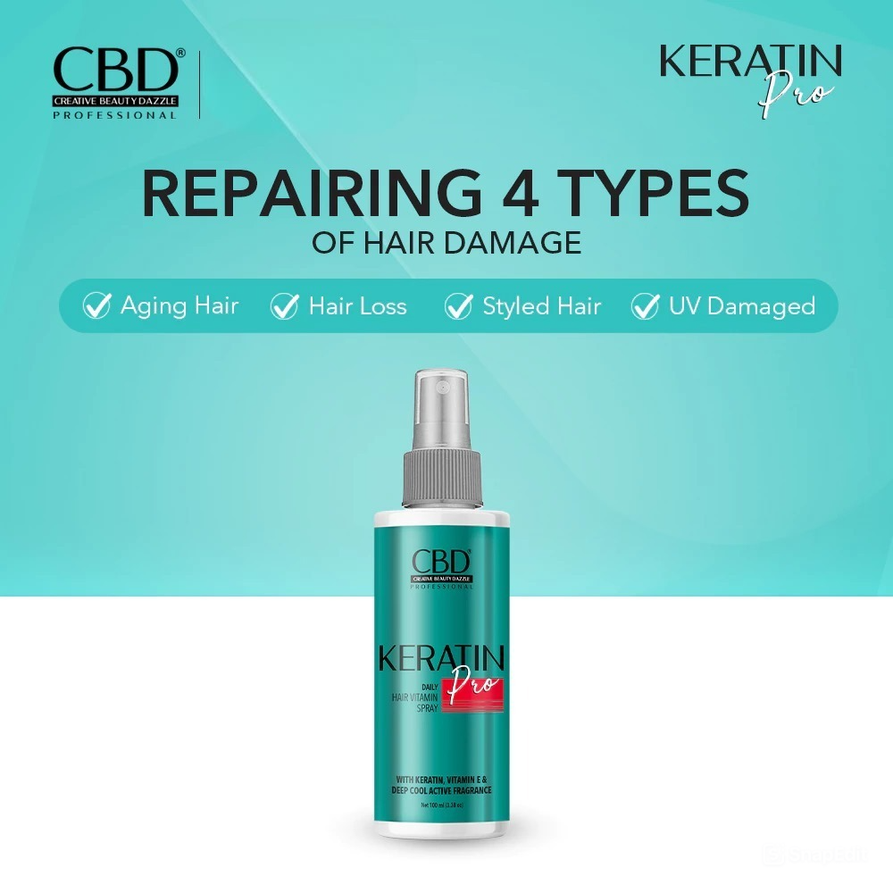 CBD Professional Keratin Pro - Daily Hair Vitamin Spray 100ml