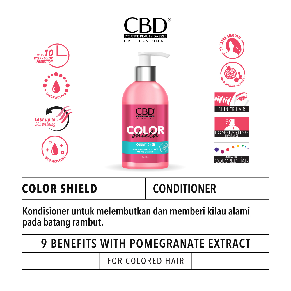 CBD Professional Color Shield (For Colored Hair) - Conditioner 250ml