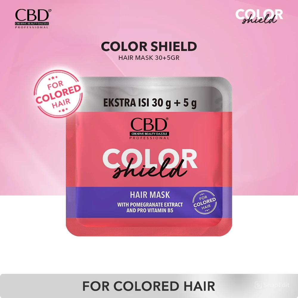 CBD Professional Color Shield (For Colored Hair) - Hair Mask Sachet 35gr (30+5)
