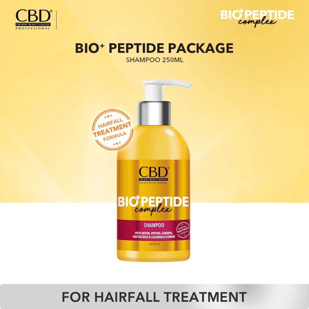 CBD Professional Bio+Peptide Complex (Hairfall Treatment Formula) - Shampoo 250ml