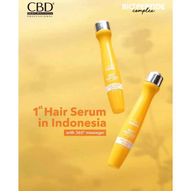 CBD Professional Bio+Peptide Complex (Hairfall Treatment Formula) - Hair Serum Roller 10ml