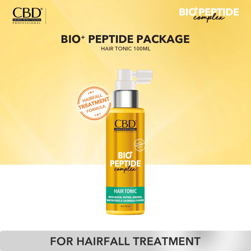 CBD Professional Bio+Peptide Complex (Hairfall Treatment Formula) - Hair Tonic 100ml