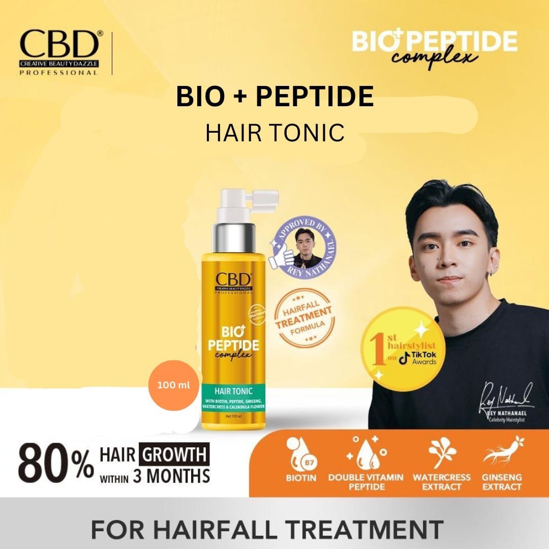CBD Professional Bio+Peptide Complex (Hairfall Treatment Formula) - Hair Tonic 100ml