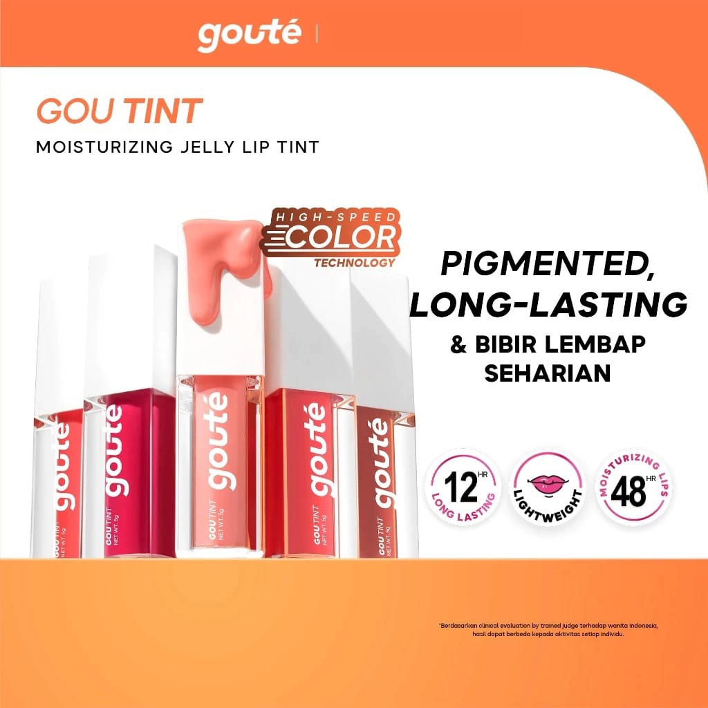 Goute Goutint Moisturizing Jelly Lip Tint - 01 Pylons Peach
