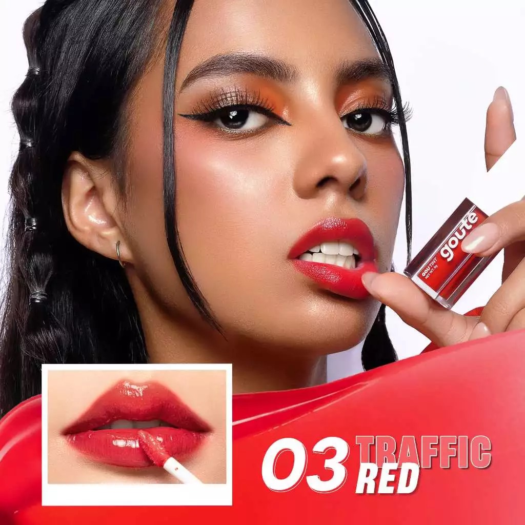 Goute Goutint Moisturizing Jelly Lip Tint - 03 Traffic Red
