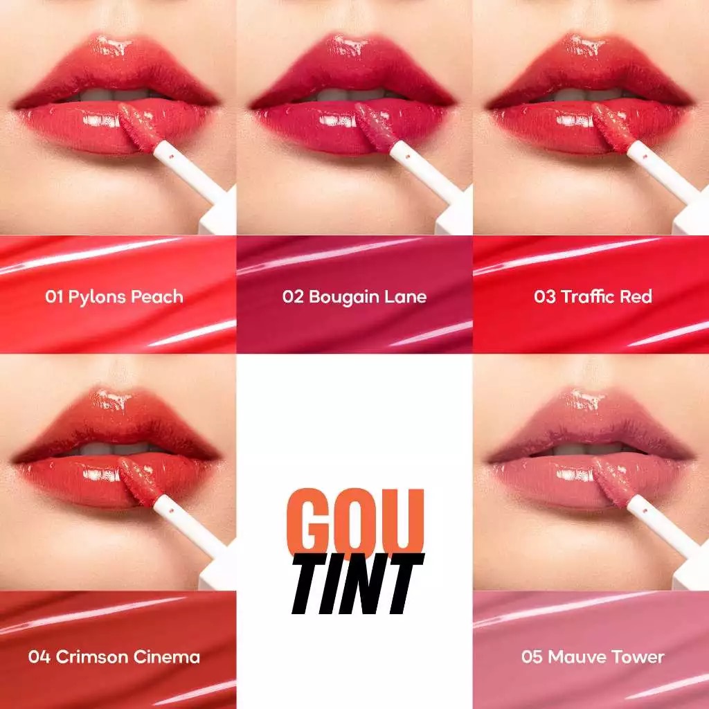 Goute Goutint Moisturizing Jelly Lip Tint - 04 Crimson Cinema
