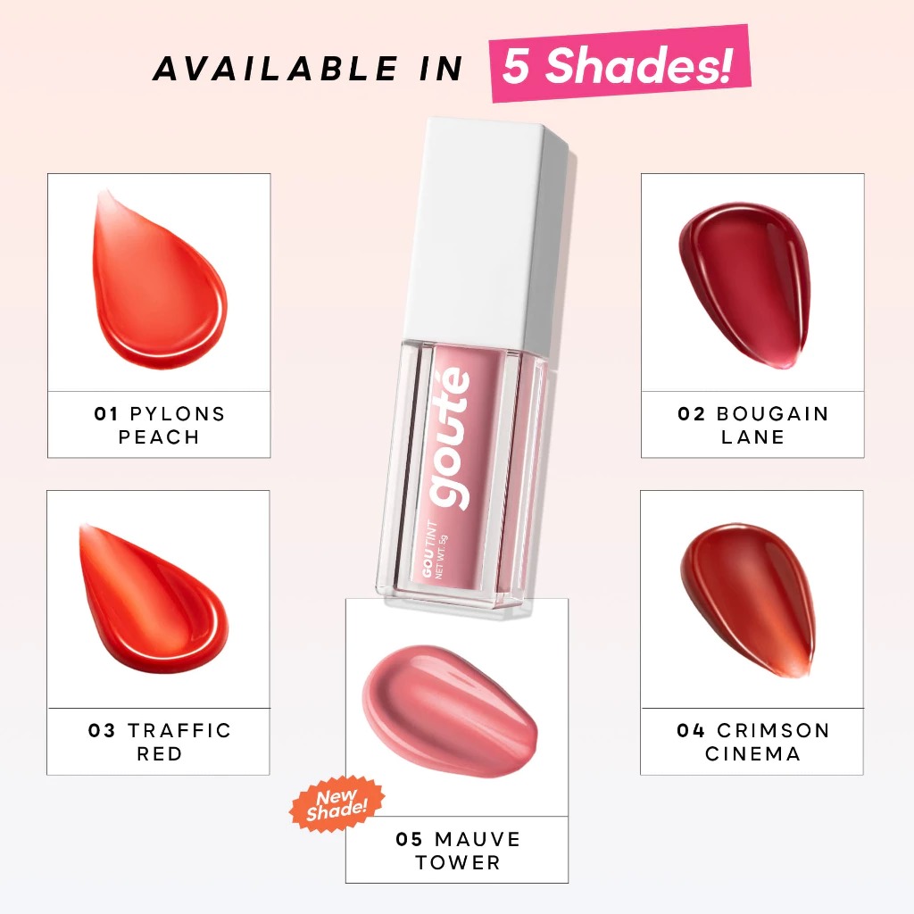 Goute Goutint Moisturizing Jelly Lip Tint - 05 Mauve Tower