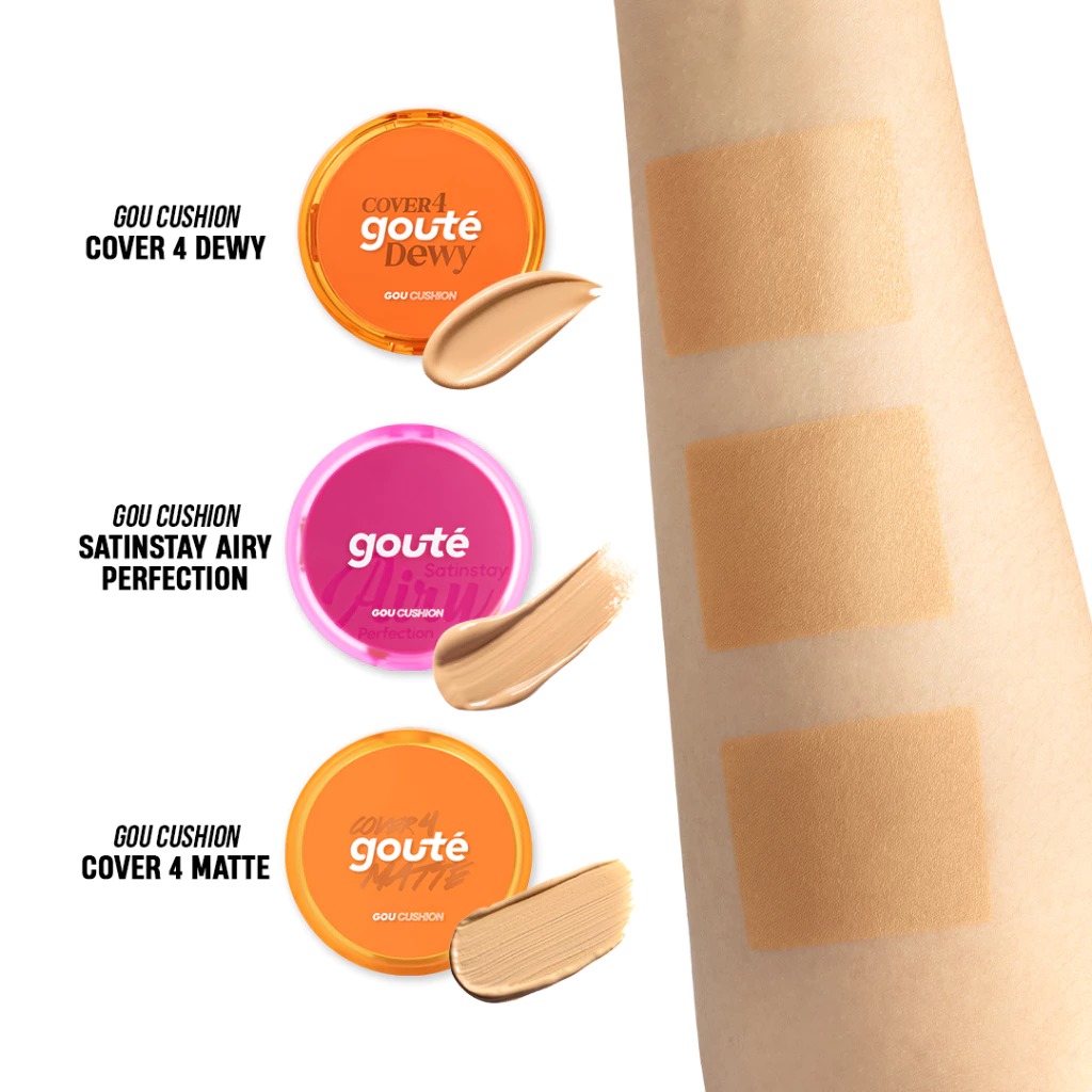Goute Goucushion Dewy Finish Cushion 15gr - 03 Natural Route