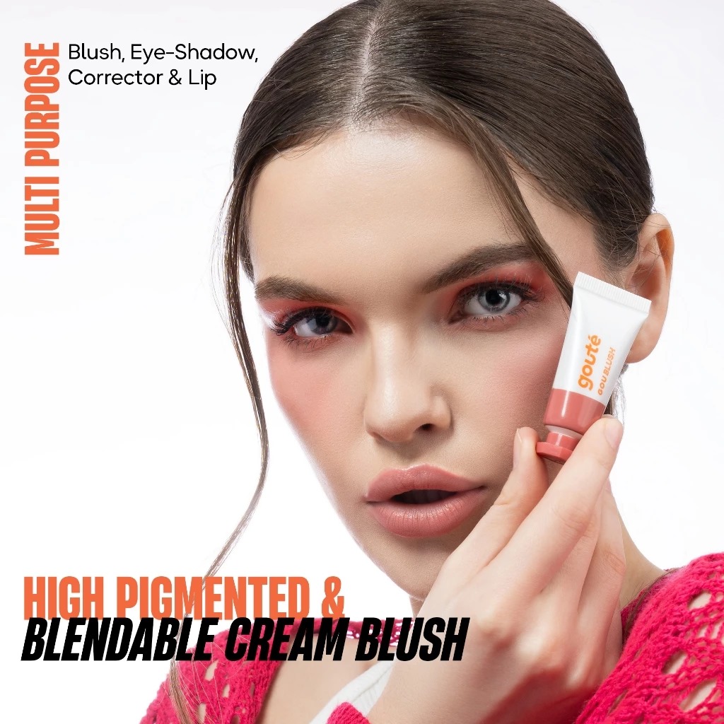 Goute Goublush All In 1 Cream Blush - 01 Sunset Boulevard