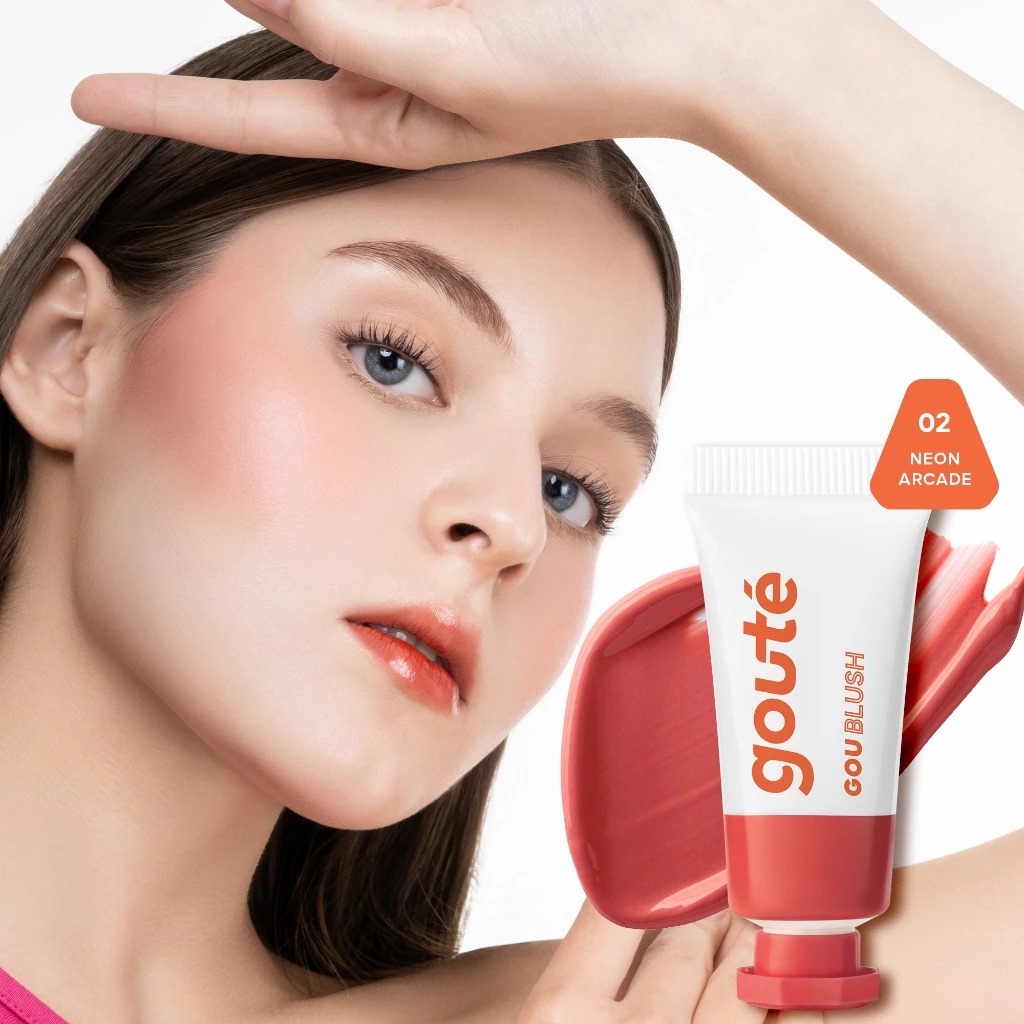 Goute Goublush All In 1 Cream Blush - 02 Neon Arcade