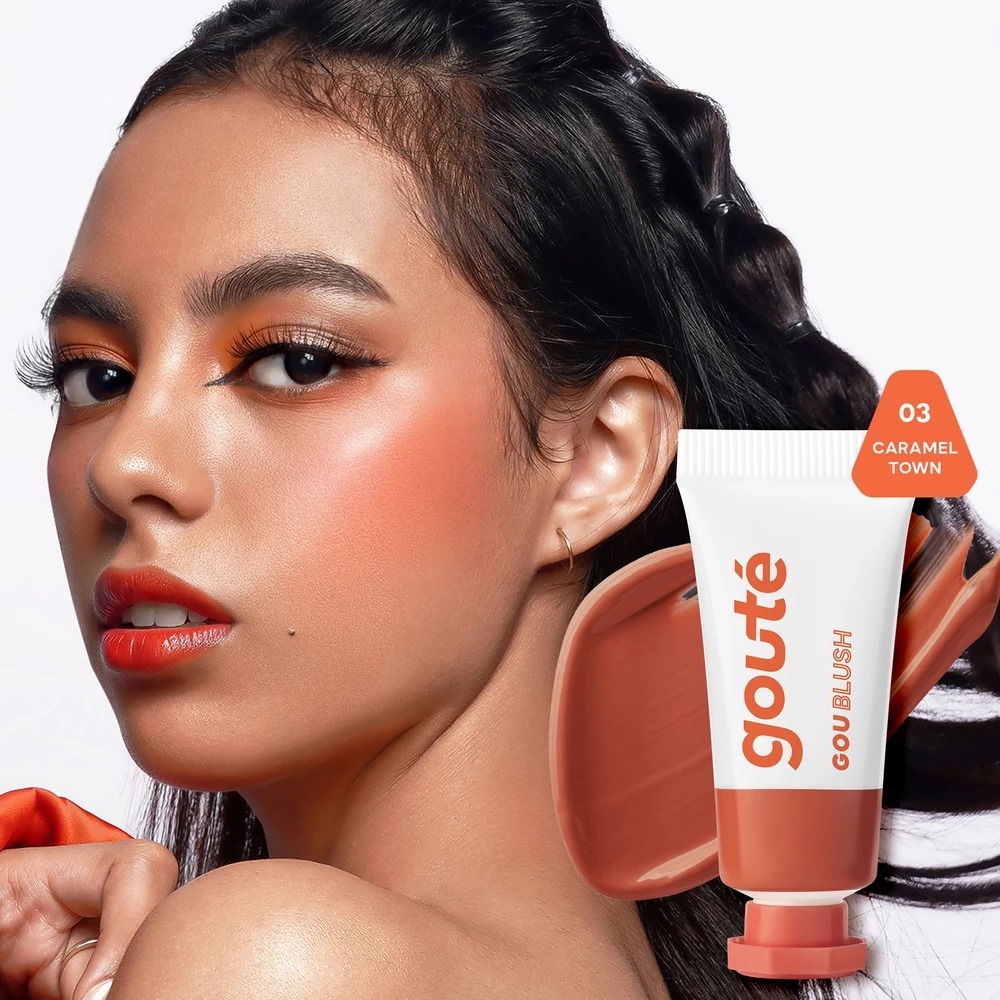 Goute Goublush All In 1 Cream Blush - 03 Caramel Town