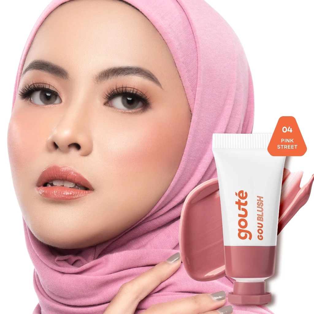 Goute Goublush All In 1 Cream Blush - 04 Pink Street