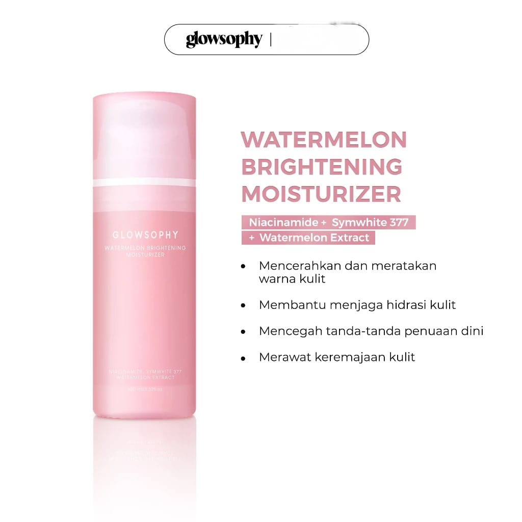 Glowsophy Moisturizer 100ml - Watermelon Brightening