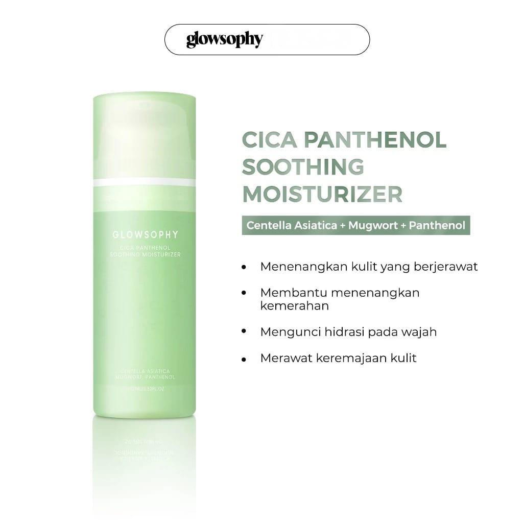 Glowsophy Moisturizer 100ml - Cica Panthenol Soothing