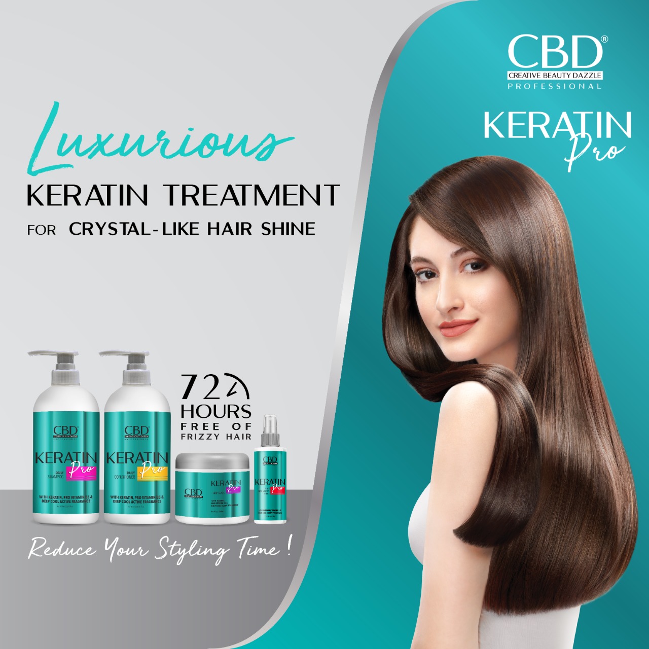 CBD Professional Keratin Pro - Daily Hair Mask 500gr