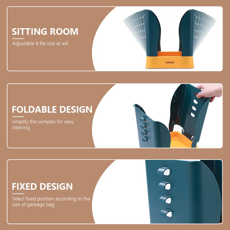 Tempat Sampah Dapur Lipat 