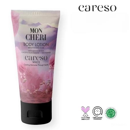 Careso Body Lotion Brightening Elixir 50ml (Tube) - Mon Cheri