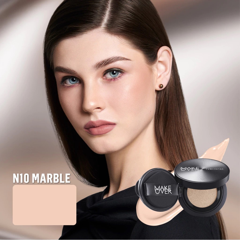 Make Over Powerstay Sync Matte Cushion 24H Strongwear 12gr - N10 Marble