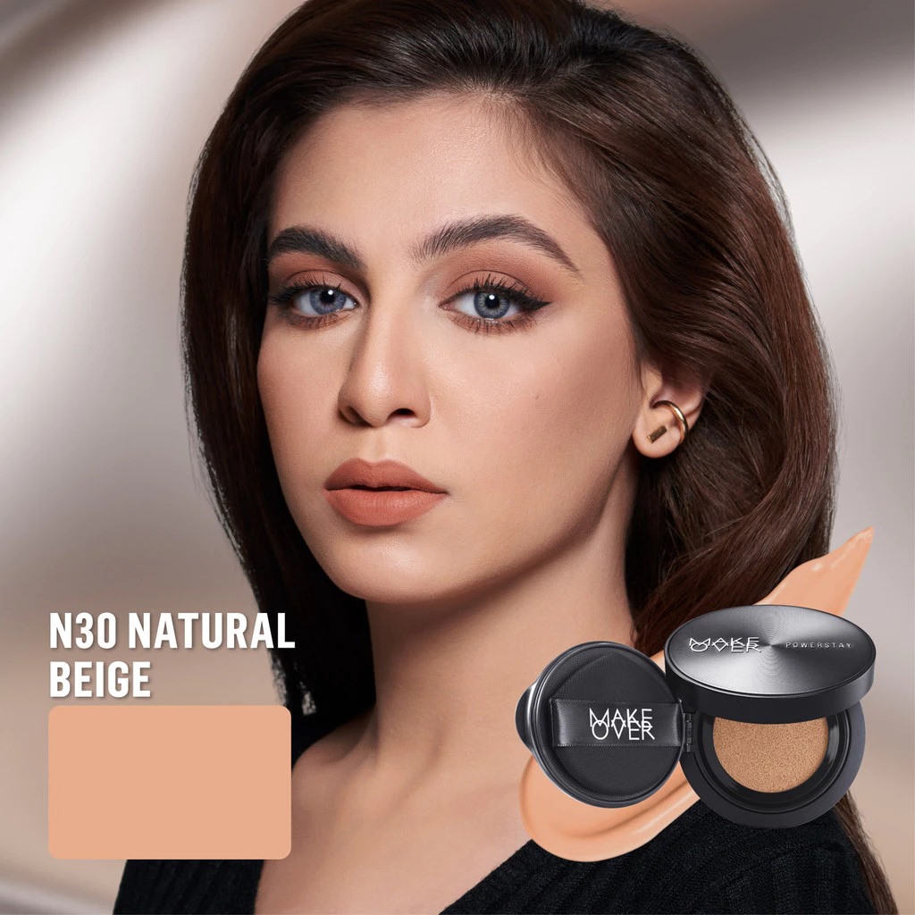 Make Over Powerstay Sync Matte Cushion 24H Strongwear 12gr - N30 Natural Beige