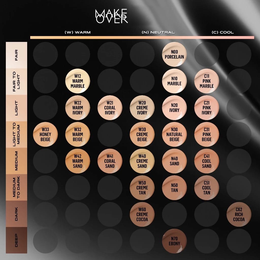 Make Over Powerstay Sync Matte Cushion 24H Strongwear 12gr - W22 Warm Ivory Make Over Powerstay Sync Matte Cushion 24H Strongwear 12gr - W22 Warm Ivory