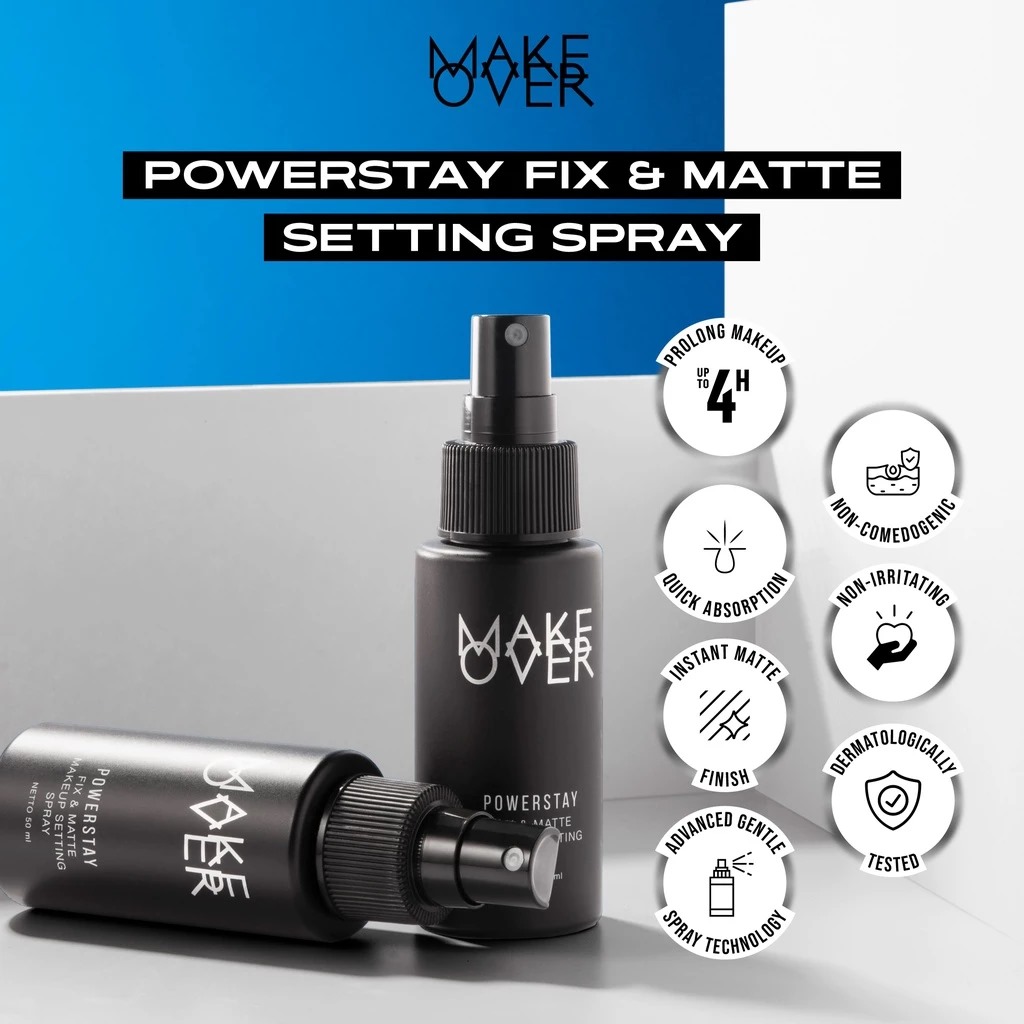 Make Over Powerstay Fix & Matte Makeup Setting Spray 50ml