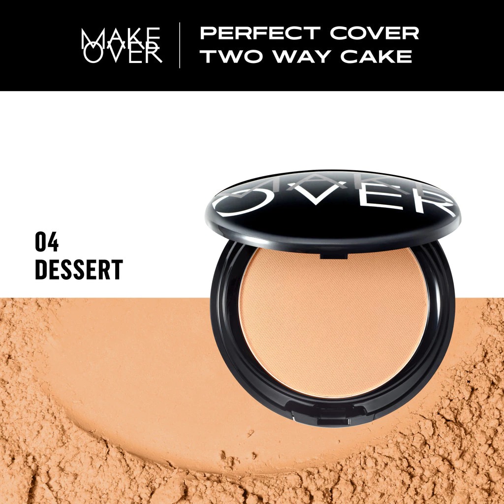 Make Over Perfect Cover Two Way Cake SPF15 12gr - 04 Desert