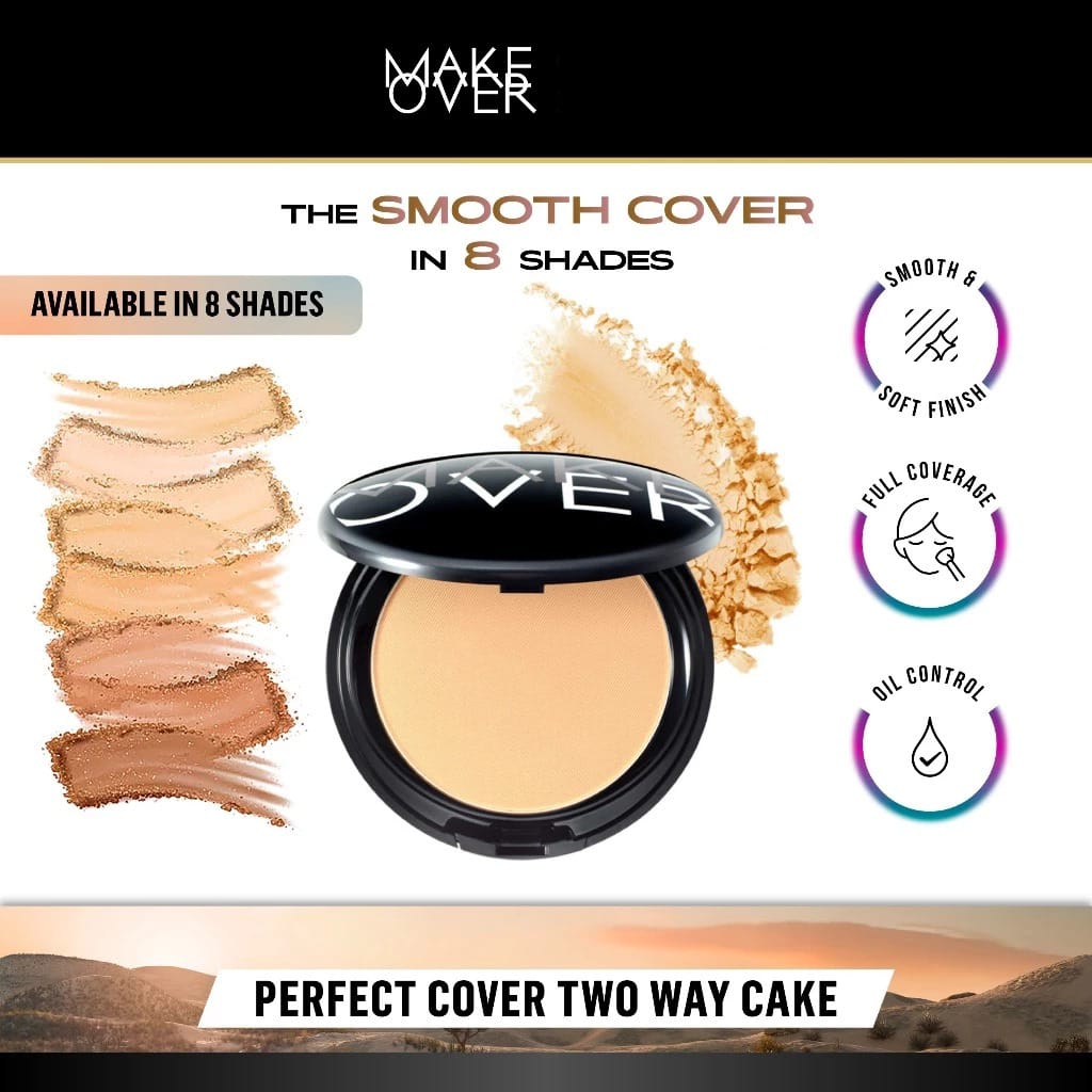 Make Over Perfect Cover Two Way Cake SPF15 12gr - 04 Desert
