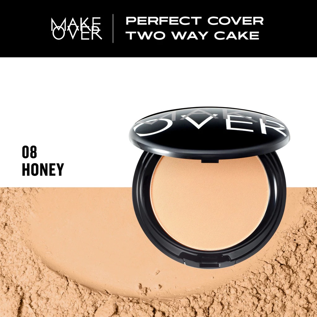 Make Over Perfect Cover Two Way Cake SPF15 12gr - 08 Honey