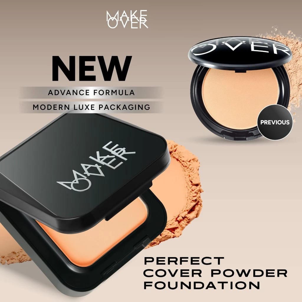Make Over Perfect Cover Powder Foundation 10gr - 08 Honey (N30)