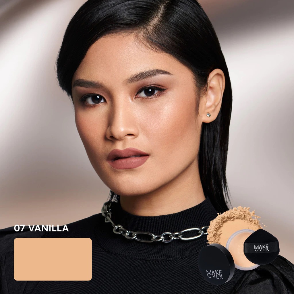 Make Over Silky Smooth Translucent Powder 35gr - 07 Vanilla