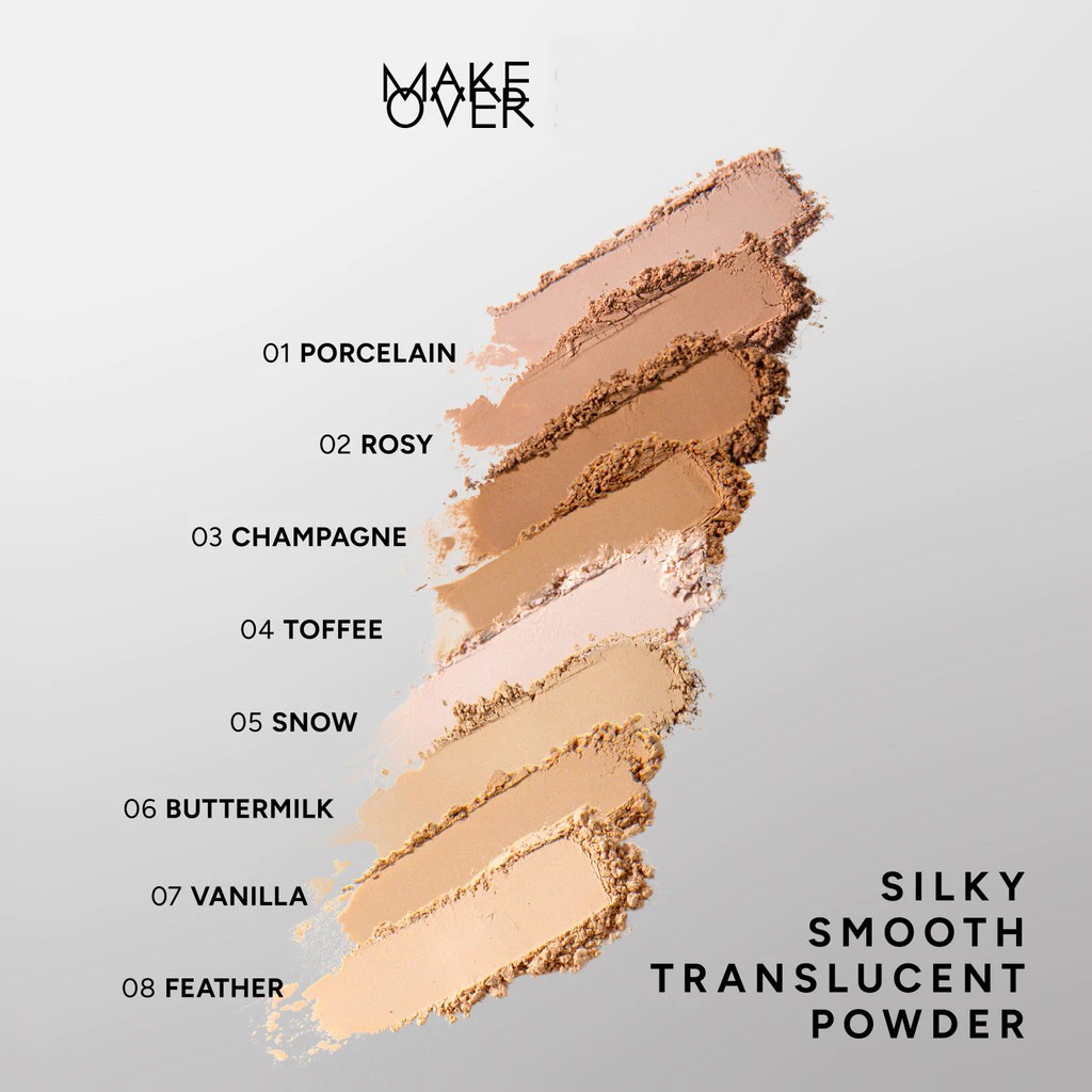 Make Over Silky Smooth Translucent Powder 30gr - 07 Vanilla