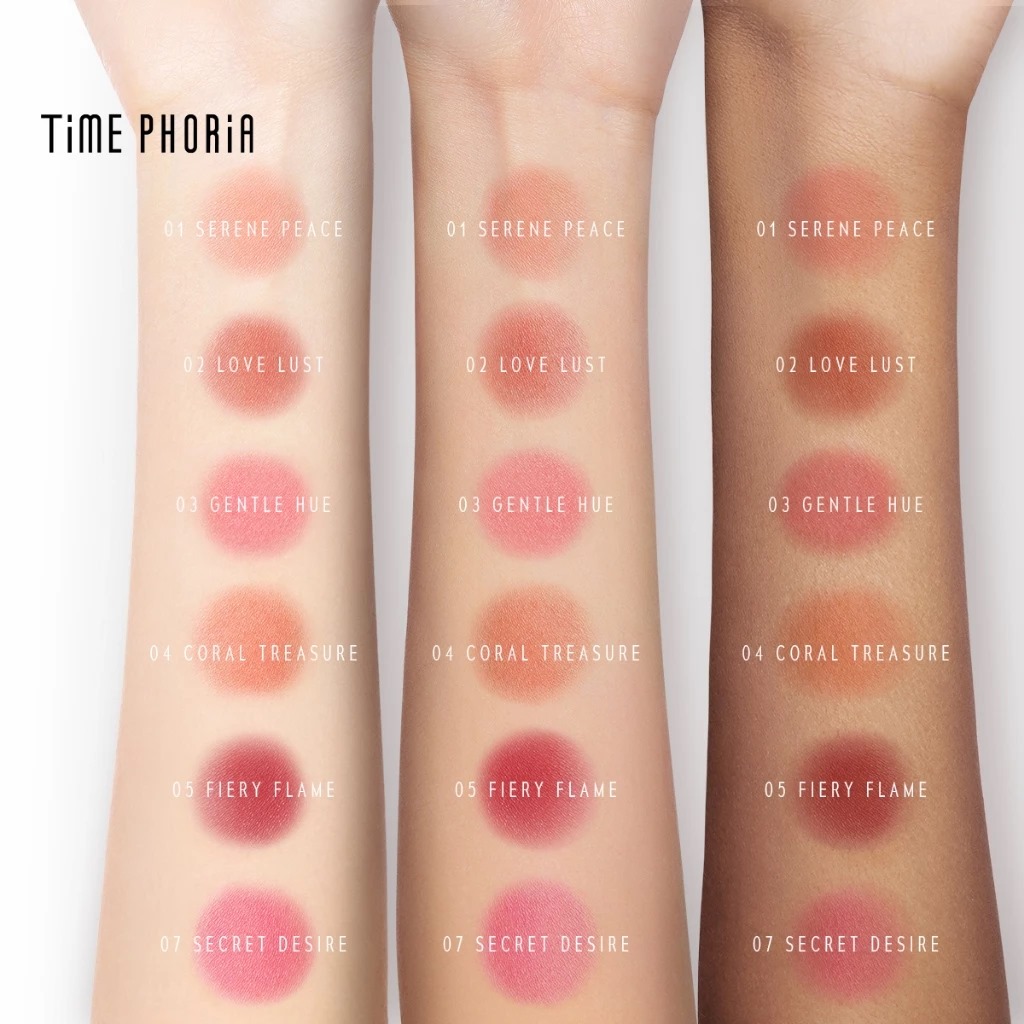 Time Phoria Pandora Cheek Liquid Blush 5gr - 01 Serene Peach
