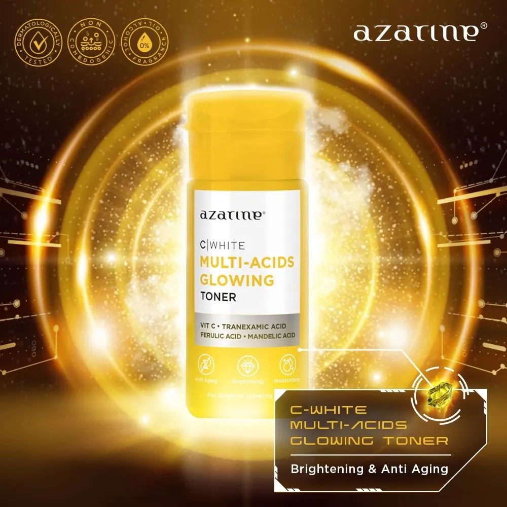 Azarine C White Multi-Acids Glowing Toner 90ml