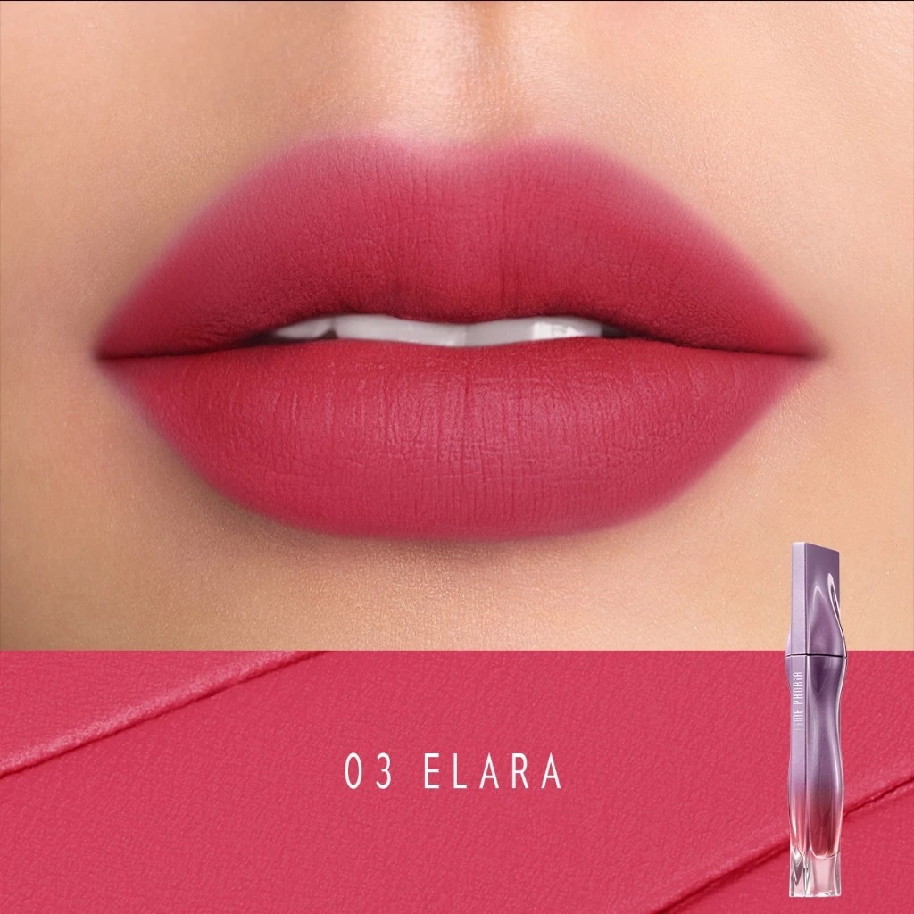 Time Phoria Nebula Velvet Lip Cream 4ml - 03 Elara Time Phoria Nebula Velvet Lip Cream 4ml - 03 Elara