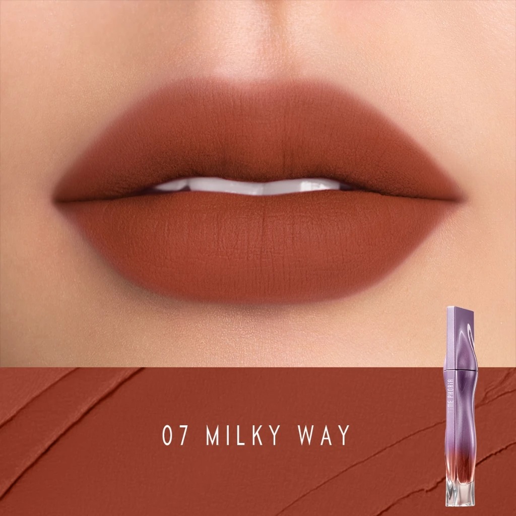 Time Phoria Nebula Velvet Lip Cream 4ml - 07 Milky Way Time Phoria Nebula Velvet Lip Cream 4ml - 07 Milky Way
