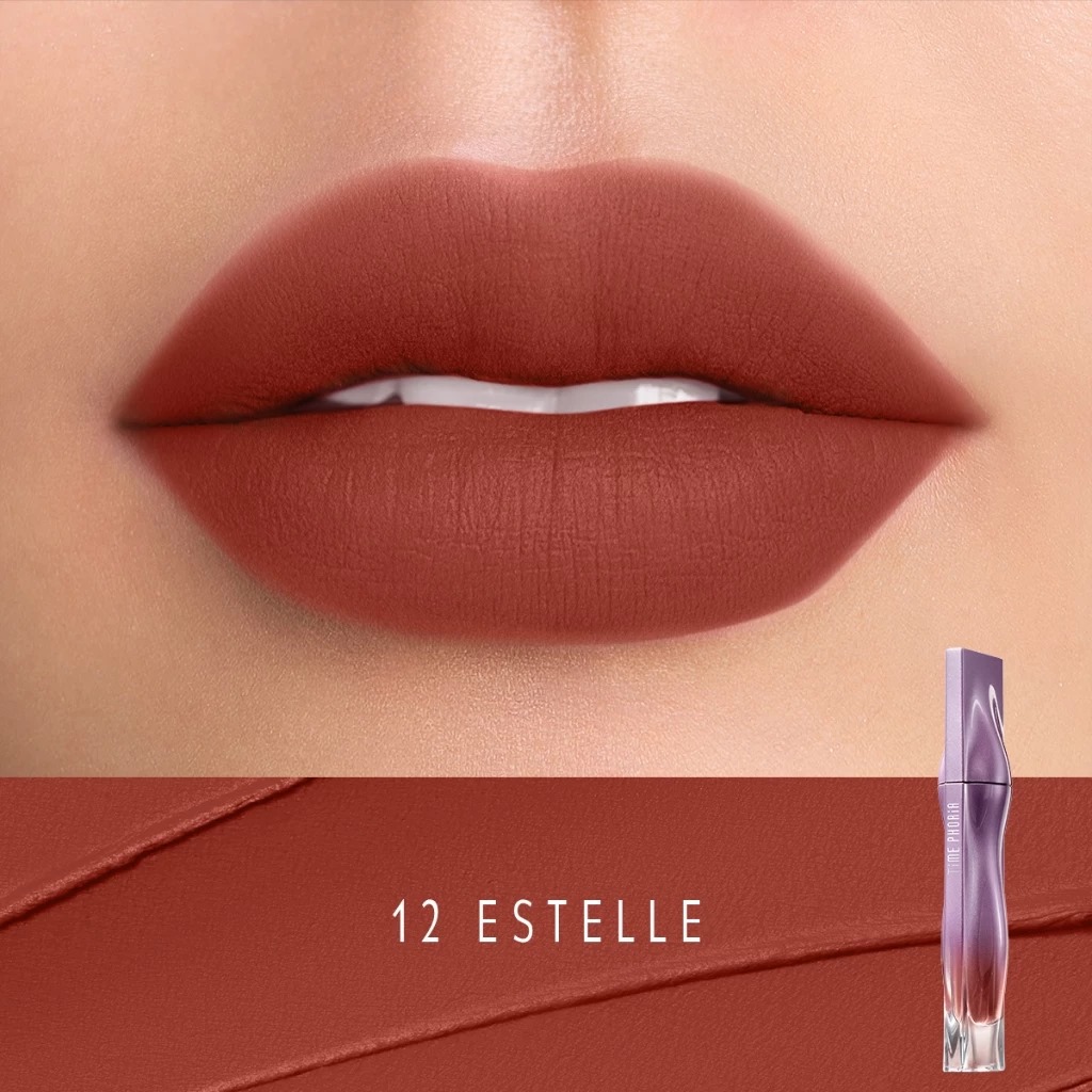 Time Phoria Nebula Velvet Lip Cream 4ml - 12 Estella