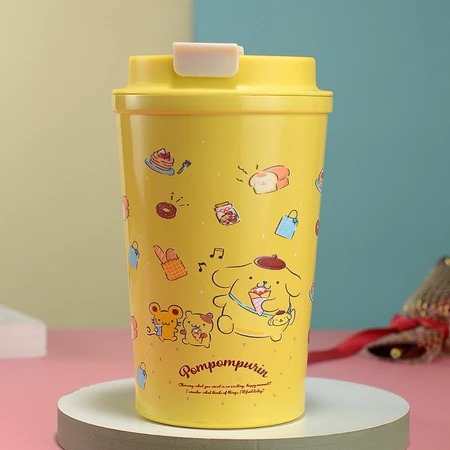 Tumblr Termos Karakter Sanrio 500ml - POMPOMPURIN (Termos Botol Air Minum) (SD-1239)