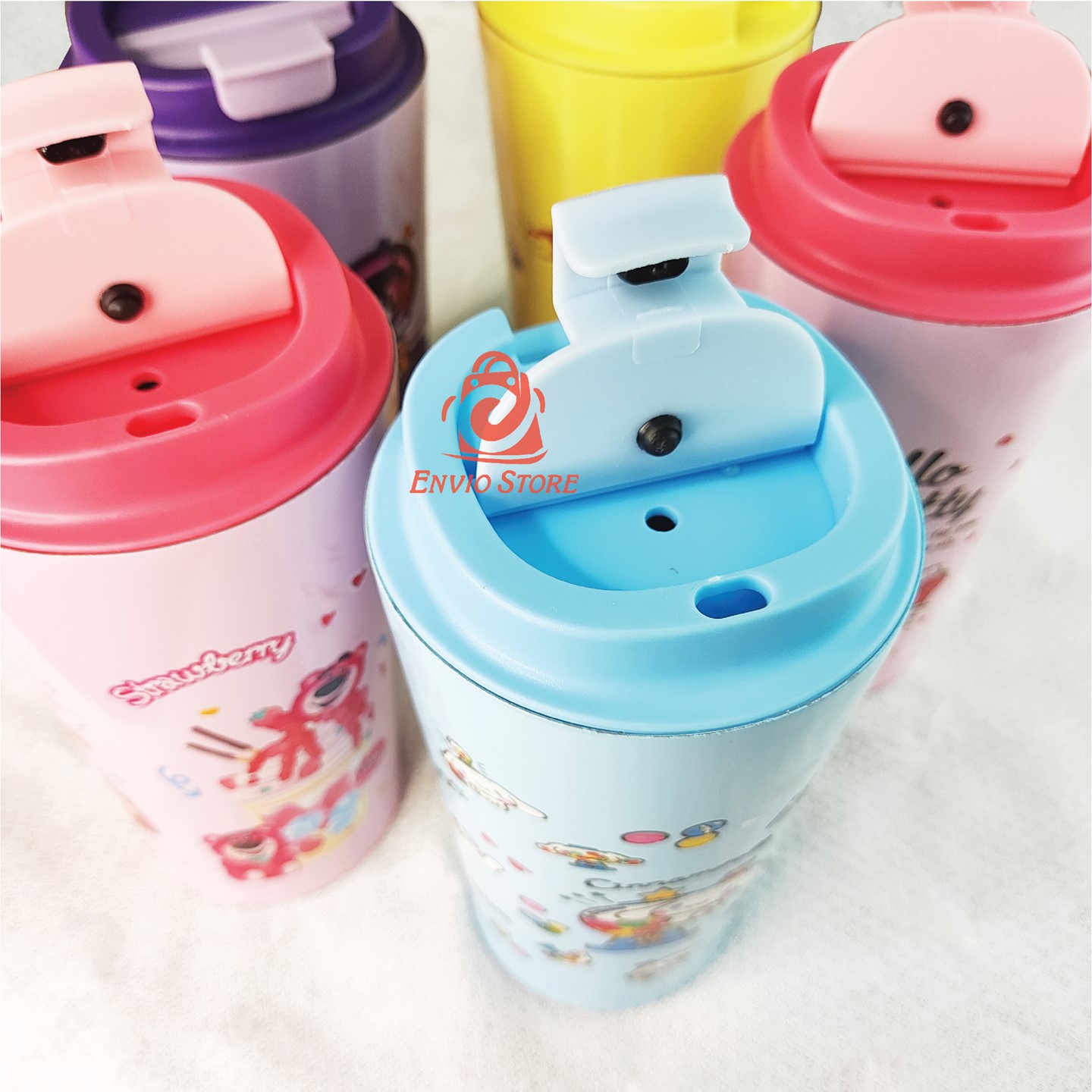 Tumblr Termos Karakter Sanrio 500ml - CINNAMOROLL (Termos Botol Air Minum) (SD-1239)